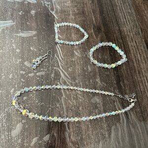 AB Glass Jewelry Set